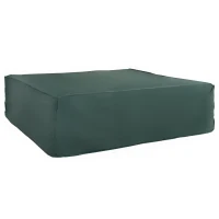 Outsunny Large Patio Garden Furniture Set Cover 600D Oxford Square Waterproof, 90.6" L x 90.6" W x 27.6" H, Green(m-2)