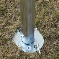 Outsunny 10' x 20' Carport Heavy Duty Galvanized Car Canopy with Included Anchor Kit, 3 Reinforced Steel Cables, White(m-10)