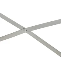 Outsunny Galvanized Raised Garden Bed, Steel Outdoor Planters with Reinforced Rods, 71" x 35" x 23", Light Grey(m-9)