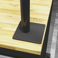 HOMCOM Bicycle Repair Stand, Wall Mount Bicycle Maintenance Rack Workstand with Adjustable Clamp for Road Mountain Bikes(m-10)