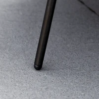 Outsunny Fire Pit with Poker, Garden Fire Brazier Patio Heater Log Wood Burner for Outdoor Camping Bonfire, Black(m-10)