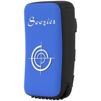 Soozier 16.5 in Muay Thai Kick Shield Punching Pad, Kick Shield for Martial Arts, Karate, Kickboxing, MMA x 1 Unit, Blue(m-1)