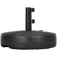 Umbrella Base 20" x 20" x 14.25" Black