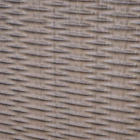 Outsunny Propane Fire Pit Table, 30,000 BTU 42" Wicker-Effect Gas Fire Table, Auto-Ignition Rectangular Outdoor Firepit with Lid, Ceramic Tabletop, Lava Rocks and Rain Cover, CSA Certification, Gray(m-9)