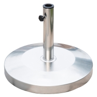 Umbrella Base 18.9" x 18.9" x 15.7" Silver