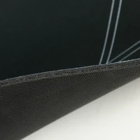 Soozier Poker Mat Texas Hold'em Poker Table Top with Non-Slip Bottom Black(m-7)