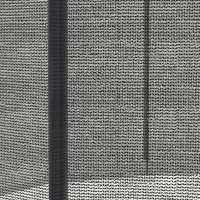Soozier Trampoline Net Enclosure for 14ft Round Trampoline with 8 Straight Poles Poles Not Included, Weather Resistant Trampoline Netting Replacement with Zippered Entrance, Black(m-7)