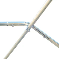 Outsunny Outdoor Greenhouse Walk-In Greenhouse Portable Greenhouse Canada Garden Plant Flower Seed Greenhouse W/ Premium Steel Frame(m-10)