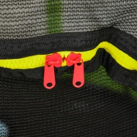 Outsunny 55" Kids Trampoline with Enclosure Net for Indoor/Outdoor, Trampoline for Boys and Girls Age 3-6 Years, Green(m-10)