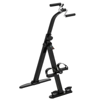 Soozier Seated Pedal Exerciser, Foldable Leg Exercise Bike with LCD Monitor for Seniors Elderly, Rehabilitation Recovery Therapy(m-11)