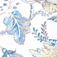 HOMCOM Modern Accent Chairs with Cushioned Seat, Upholstered Linen-Feel Armchair for Bedroom, Living Room, Multicolored(m-9)