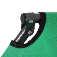 Outsunny Folding Chaise Lounge Chair for Outside, 2-in-1 Tanning Chair with Pillow & Pocket, Adjustable Pool Chair for Beach, Patio, Lawn, Deck, Green(m-8)