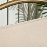 Outsunny Set of 2 Camping Chair, Lightweight Folding Chair, Portable Armchairs, Excellent for Festivals, Fishing, Khaki(m-10)