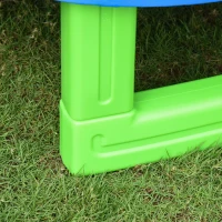 Outsunny 7FT Heavy-Duty Trampoline for Kids Outdoor Toys, Small Backyard 7' Trampoline with Net, Exercise Toy for Kids 3-12, Blue(m-8)