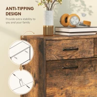 HOMCOM Narrow Shoe Storage with 2 Flip Drawers and Adjustable Shelves Shoe Organizer Cabinet for 12 Pairs of Shoes, Brown(m-7)