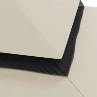 Outsunny 13' x 10' Gazebo Replacement Canopy, Gazebo Top Cover with Double Vented Roof for Garden Patio(TOP ONLY), Beige(m-10)