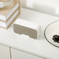 HOMCOM Narrow Shoe Storage with 2 Flip Drawers and Adjustable Shelves Shoe Cabinet Organizer for 12 Pairs of Shoes, White(m-10)