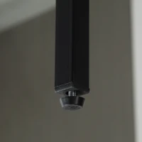 HOMCOM Bar Table Set of 6 Bar Table and Stools for 4 2 Breakfast Tables and 4 Stools for Living Room Dining Room Rustic Brown(m-10)