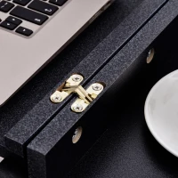 HOMCOM Mobile Laptop Computer Desk Expandable Home Office Table Workstation with Wheels(m-10)