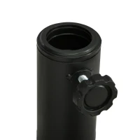 Outsunny 40lbs. Concrete Umbrella Base with Rattan Effect, Heavy Duty Parasol Stand for Outdoor Patio Umbrella, Bronze(m-7)