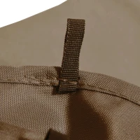 Outsunny 4-Panel Replacement Gazebo Curtains Gazebo Privacy Sidewall for 10' x 13' Canopy, Hooks/C-Rings Included, Dark Brown(m-10)