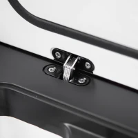 Outsunny 12 Volt Car Fridge, 42 Quart Electric Cooler, Dual Zone Portable Freezer with 12/24V DC and 110-240V AC for Driving, Travel, Fishing, Outdoor(m-9)