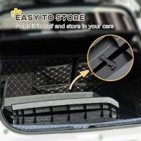 PawHut Pet Ramp for Dogs 61 Inch Long, Dog Ramps for Car, Truck, SUV, Foldable Portable(m-5)