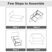 Outsunny 2 Seat Patio Loveseat Deluxe Wicker Sofa Chair Outdoor Rattan Furniture Couch All Weather with Cushion for Balcony, Deck, Garden and Poolside, Grey(m-7)