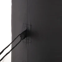 HOMCOM 10ft Halloween Inflatable Pumpkin Head Ghost with Hammer, Built-in LED Lights for Yard, Lawn Decoration(m-10)