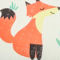 Qaba Foldable Baby Play Mat, Made With Comfortable Foam, Water-proof Surface, and Foldable Design, 78.75"L x 59"W x 0.4"T(m-10)