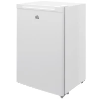 HOMCOM Upright Freezer, 3 Cu.Ft Mini Freezer with Reversible Single Door, Adjustable Thermostat for Home, Dorm, White(m-2)