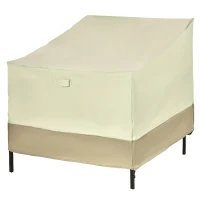 Outsunny 38.2-Inch Waterproof Single Seat Chair Sofa Cover Outdoor Garden Patio Furniture Protector(m-11)