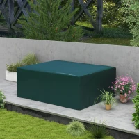 Outsunny Large Patio Furniture Covers, Outdoor Furniture Covers, Garden Set Protector Waterproof Anti-UV Protection, Dark Green 92.5" x 74.8" D x 35.4"(m-1)