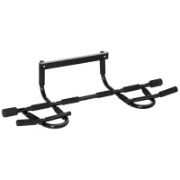 Soozier Doorway Pull Up Bar, Multifunctional Chin Up Bar, Door Exercise Equipment for Home Gym(m-2)