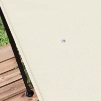 Pergola Canopy Replacement, Pergola Shade Cover for 10' x 10' Pergola (Outsunny 84C-038 Series), Beige(m-7)
