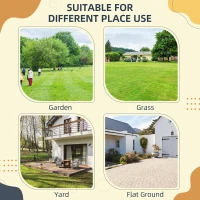 PawHut Adjustable Dog Agility Training Obstacle Set with Weaves Poles and Storage Bag for Pet Dogs Outdoor Games Exercise Blue and White(m-6)