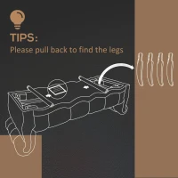 HOMCOM Traditional Style End of Bed Bench, Upholstered Entryway Bench with Button Tufted and Rounded Arm, Light Gray(m-8)