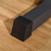 Soozier Weight Bench Stand with Squat Rack, Adjustable Olympic Bench, Multifunctional Arm Curl Pad, Leg Extension, Grey(m-9)