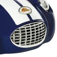 Qaba Baby Push Car with Music, Horn, Light, Dark Blue(m-9)