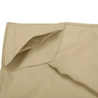 Outsunny 10' x 10' 2-Tier Canopy Replacement Cover Outdoor Garden Gazebo Top Cover, Beige(m-9)