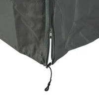 Outsunny Outdoor Patio Hammock Porch Swing Cover with UV, Water, & Dust Fighting Material, 81" x 49" x 65", Gray(m-7)