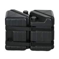 Outsunny Set of 4 Straight Leg Canopy Weights, Water or Sand Filled Weights for Gazebo with Built-in Handles and Secure Straps(m-9)