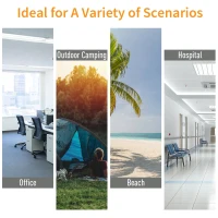 Outsunny 76" Two Person Folding Camping Cot Outdoor Portable Double Cot Wide Military Sleeping Bed w/ Carrying Bag Black(m-7)