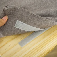 PawHut 25.5" Cat Tree Kitty Activity Center, Pinewood Climbing Toy Indoor Pet Furniture with Jute Scratching Post, Bed Perch Hanging Ladder Cushion, Natural(m-8)