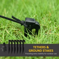 Outsunny 9.7ft Thanksgiving Turkey Archway, Inflatables Outdoor Decorations, Blow Up LED Yard Display for Holiday(m-7)