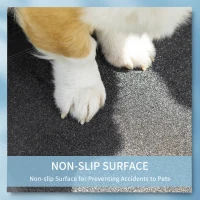 PawHut 72-Inch Portable Folding Dog Ramp for Cars, Trucks, SUVs, Non-Slip Pet Ramp for Large Dogs, Aluminum Frame for up to 198 LBS(m-7)