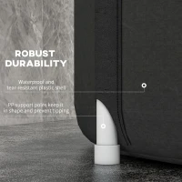 Outsunny Cold Plunge Tub, Portable Ice Bath Cold Water Therapy Tub with Thermo Lid, for Athletes Recovery, Black(m-5)