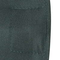 Outsunny 10' x 10' Square Gazebo Canopy Replacement UV Protected Top Cover Sun Shade Grey(m-9)