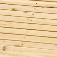 Outsunny Patio Swing Chair with Pergola, 2-Person Wooden Gazebo Swing Bench Sun Shelter for Garden, Poolside, Backyard, Deck(m-10)