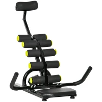 Soozier Core & Abdominal Trainers, Height Adjustable Inversion / Sit Up Exercise Equipment, Ab Crunch Machine, Compact Whole Body Fitness Equipment(m-11)